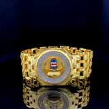 Sacred Shivling Gold Bracelet: Handcrafted Lord Shiva Jewelry