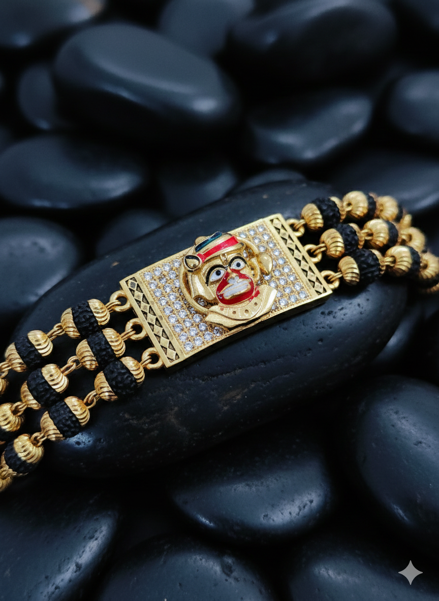 Designer Gens Kada is a statement of luxury and heritage, featuring a bold "Greek-key" inspired geometric design. This two-tone bangle expertly balances traditional golden textures with clean silver accents for a high-end, professional look.