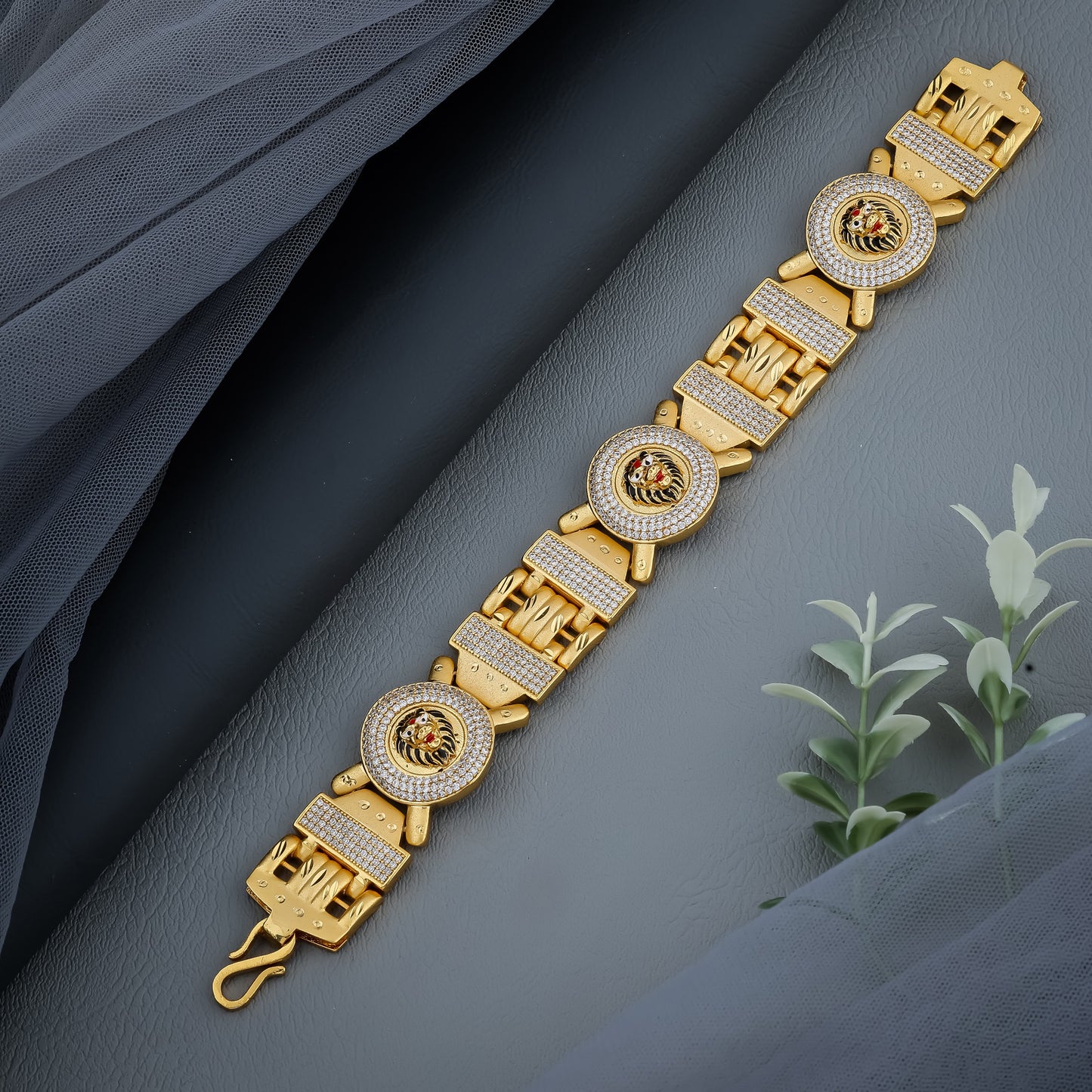 Majestic Heritage Gold-Plated Men's Luxury Statement Collection