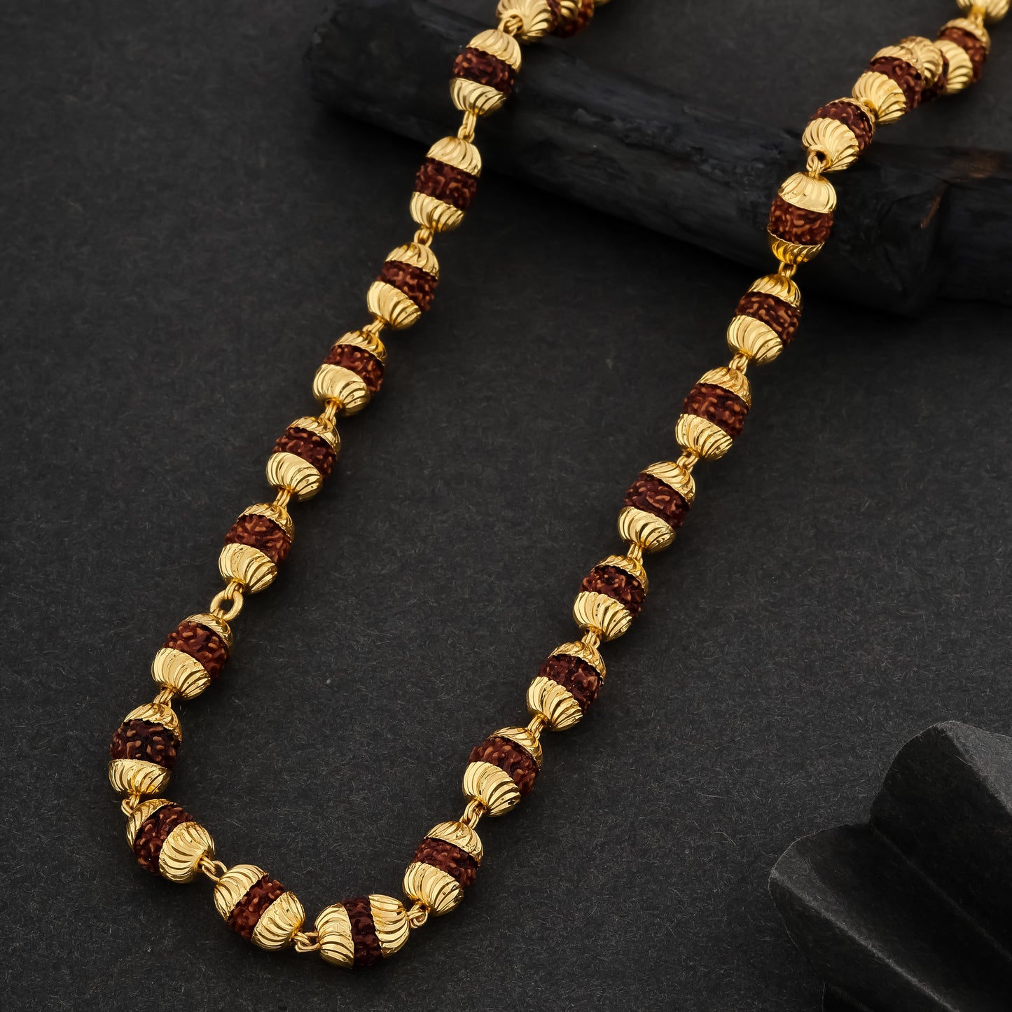 Authentic Brown Rudraksha Grounding Bracelet