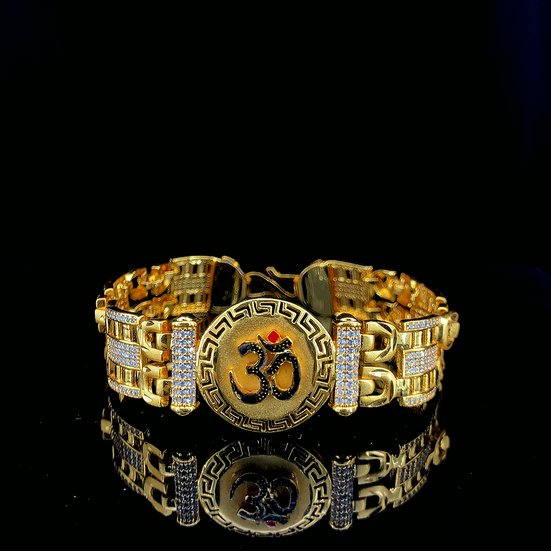 Classic Om Greca Link Bracelet