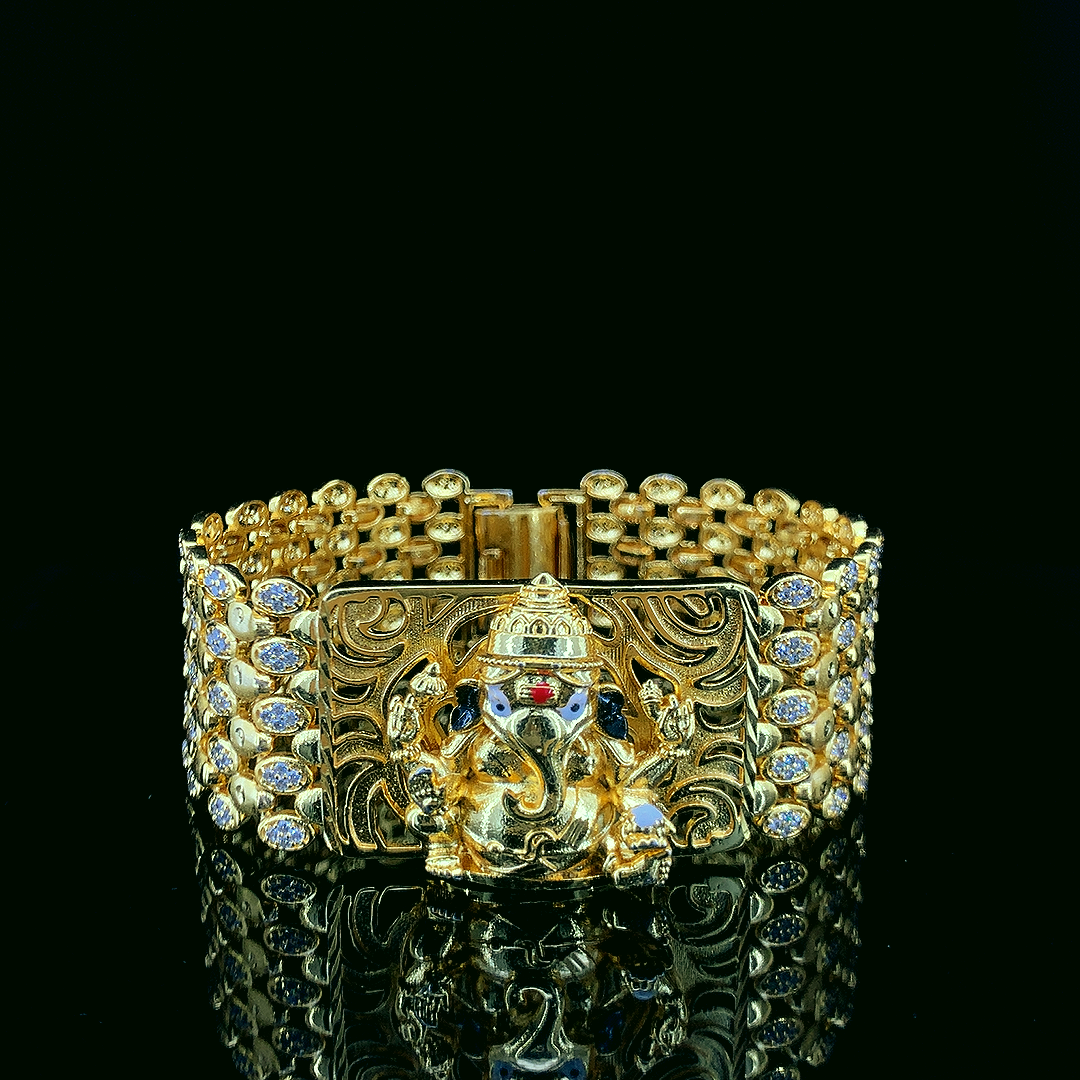 Geometric Pavé Square Bracelet