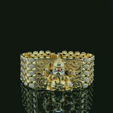 Geometric Pavé Square Bracelet