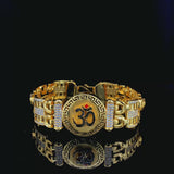Classic Om Greca Link Bracelet