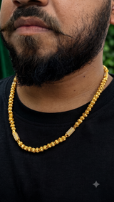 Gold plated chain for men