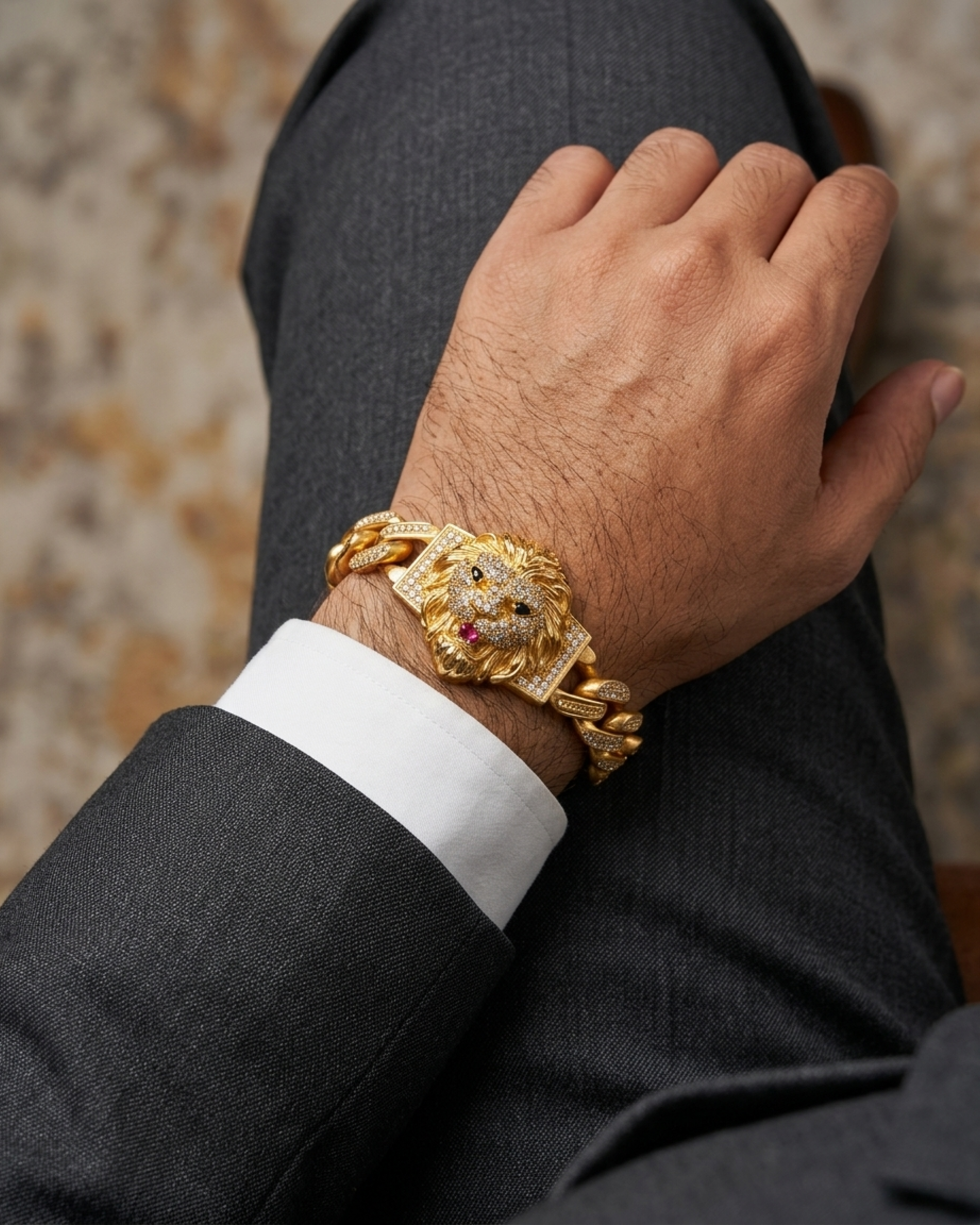 Lion bracelet