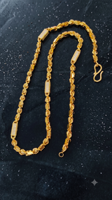 Gold plated chain for men