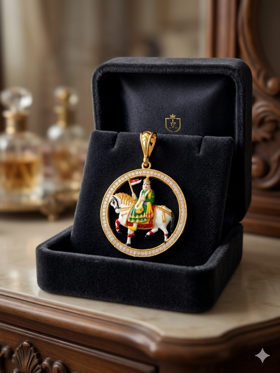 Ramdev pir god pendle for men